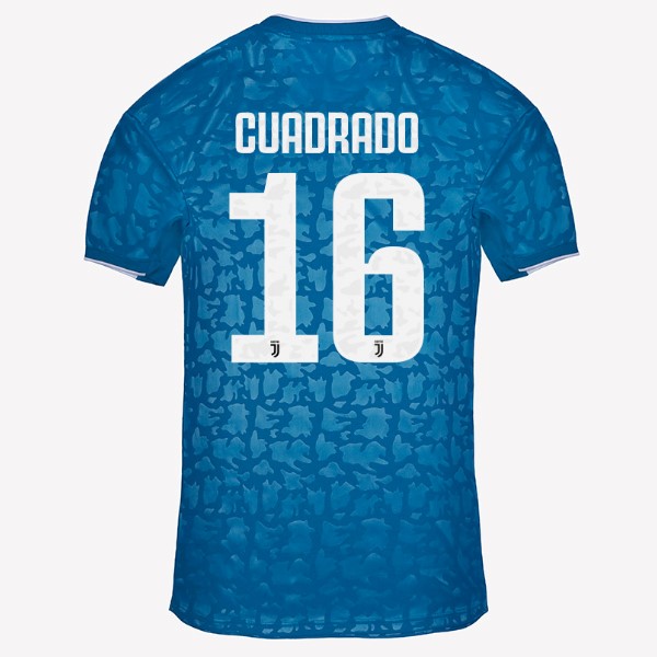 Camiseta Juventus NO.16 Cuadredo 3ª 2019-2020 Azul